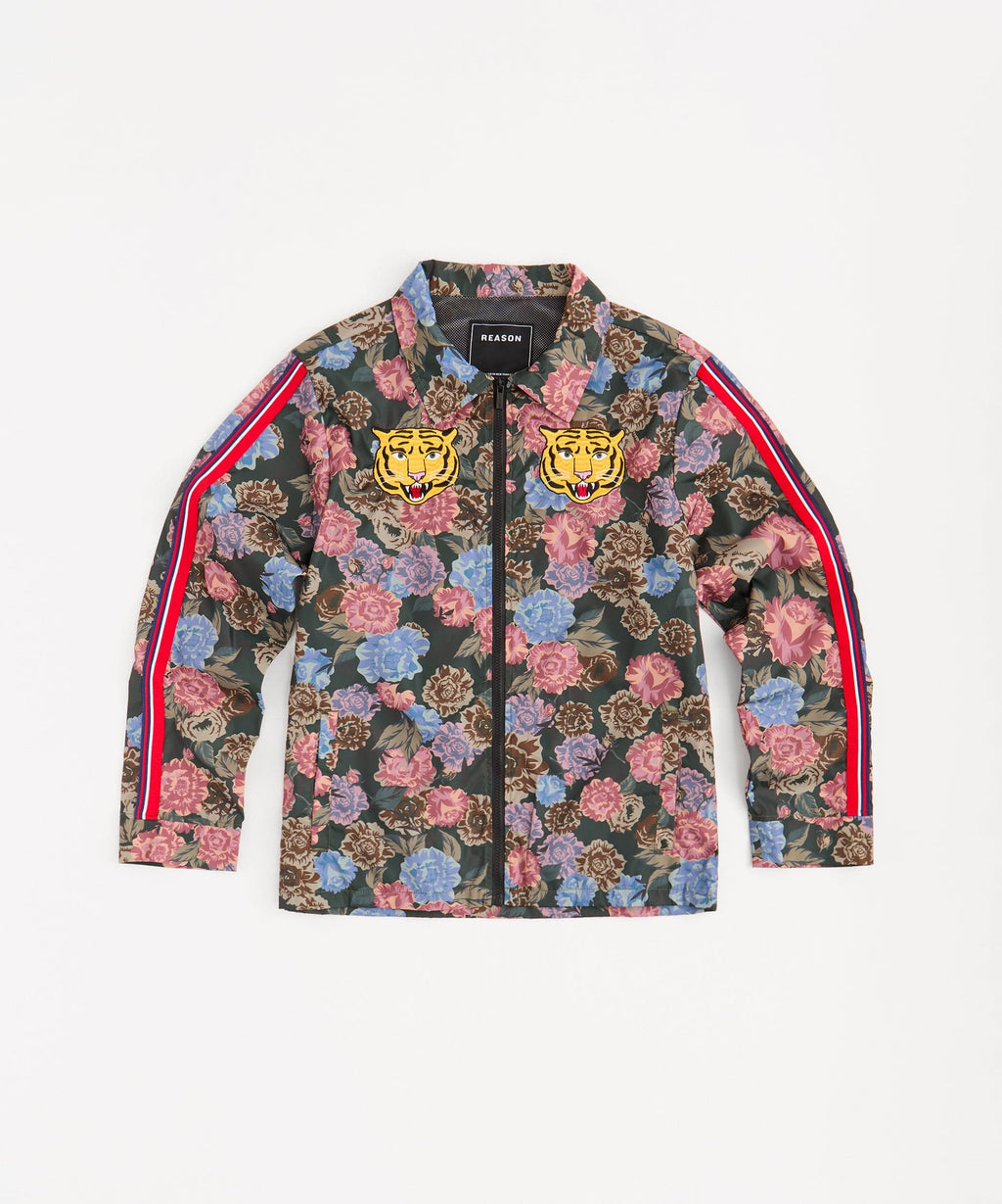 Fearless Tape Trim Nylon Jacket