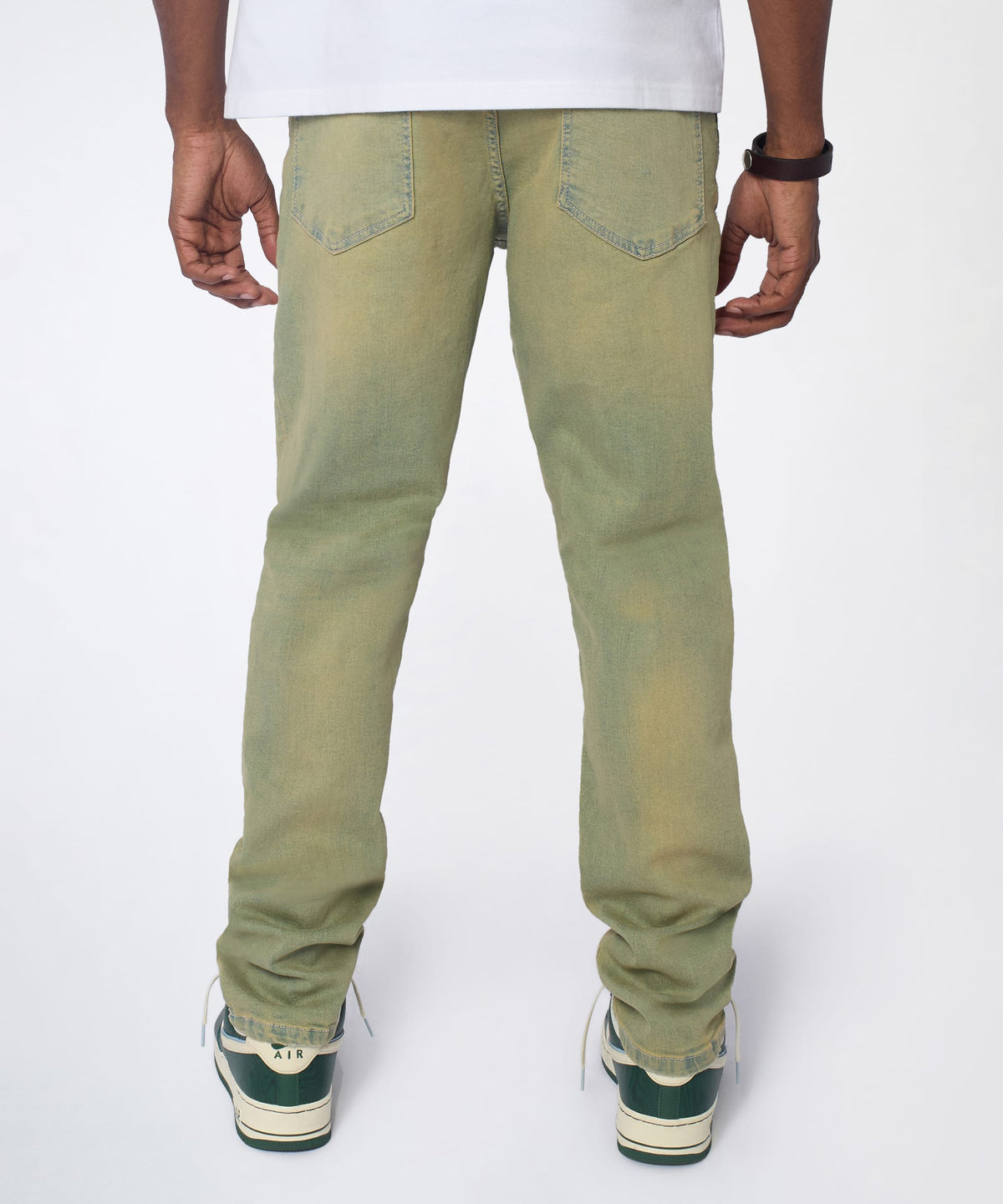 Essential Distressed Skinny Jeans - Vintage Blue