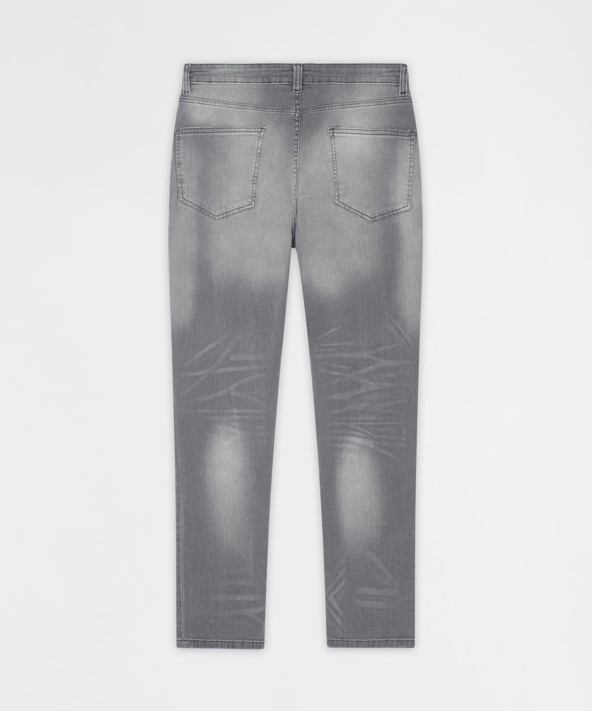 Fade Away Distressed Skinny Jeans - Grey