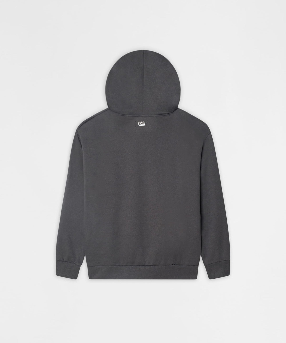 Essential Pull Over Boxy Fit Hoodie - Dark Grey